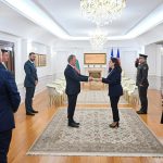 Посланик Христо Краевски връчи акредитивните си писма на президента на Република Косово Вьоса Османи-Садриу