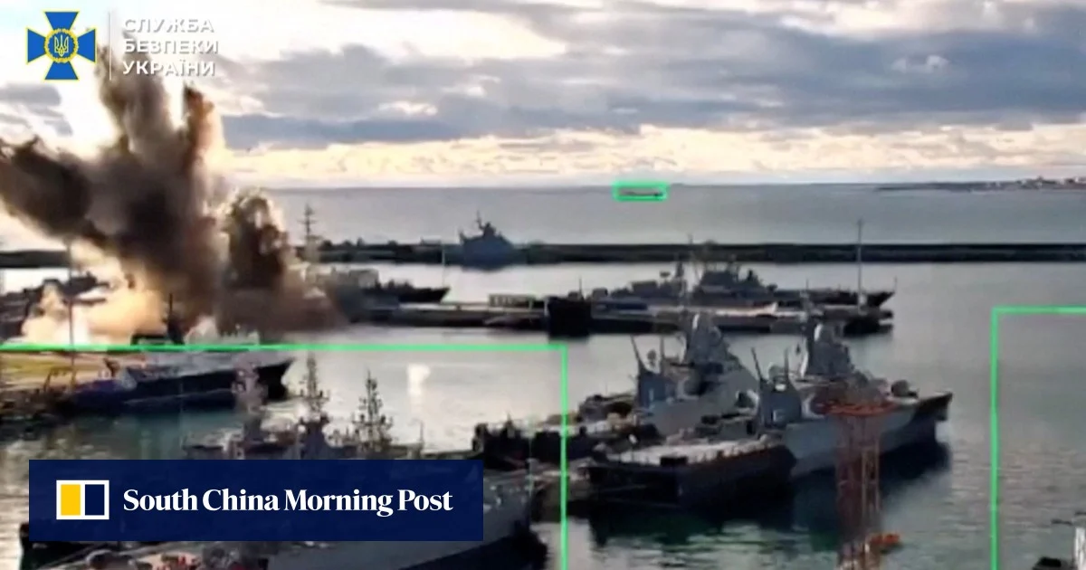 Украйна порази руска подводница с подводен дрон